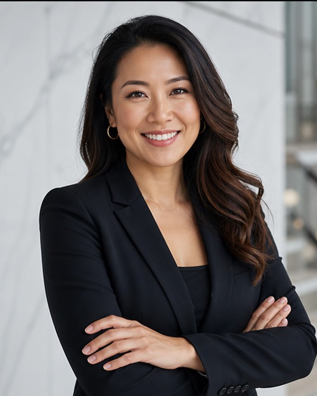 Professional Headshot AI photo booth transformation example