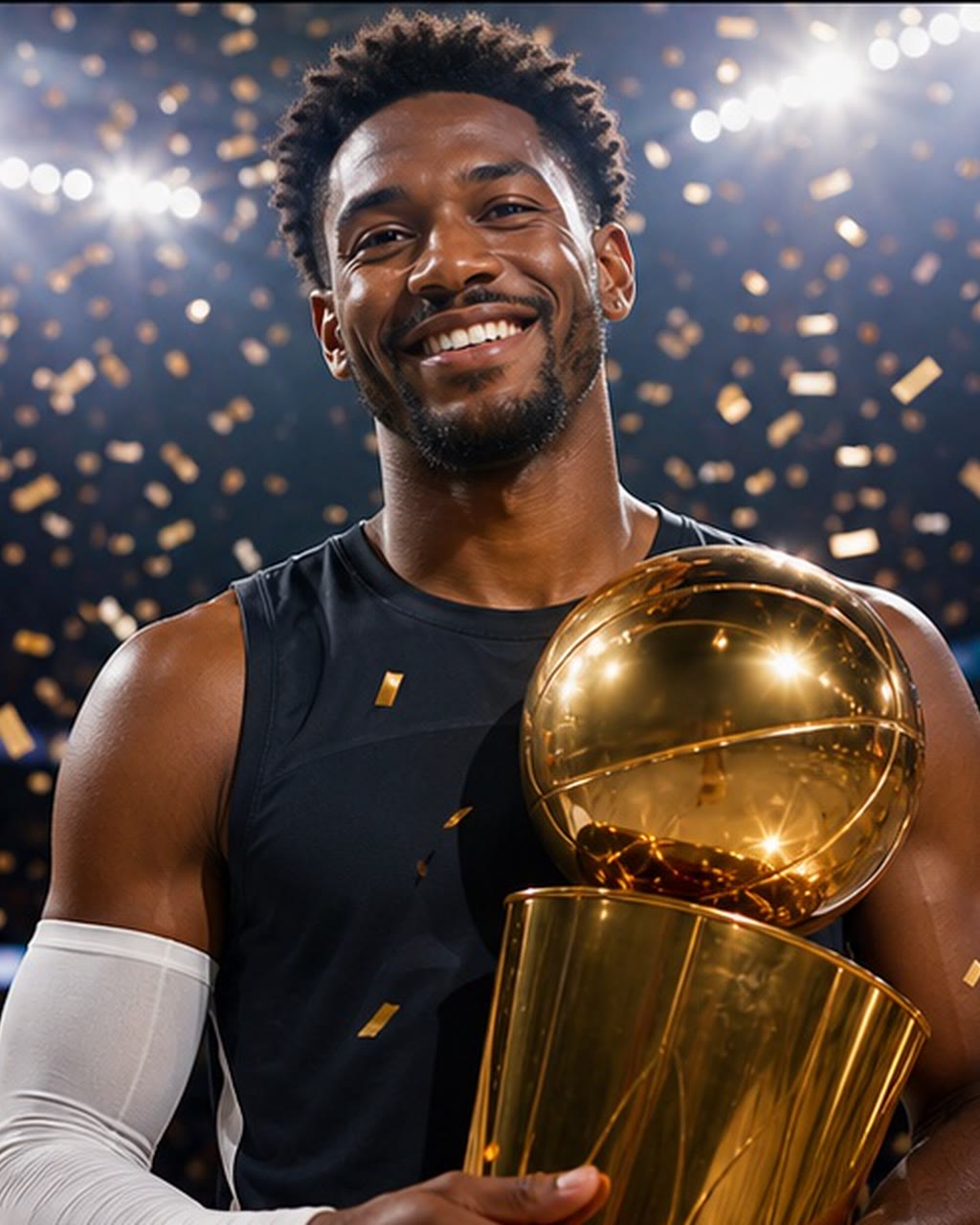 Sports Legend AI photo booth transformation example